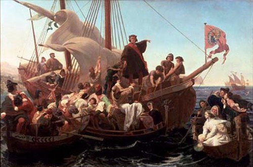 Columbus Sailing Vessel