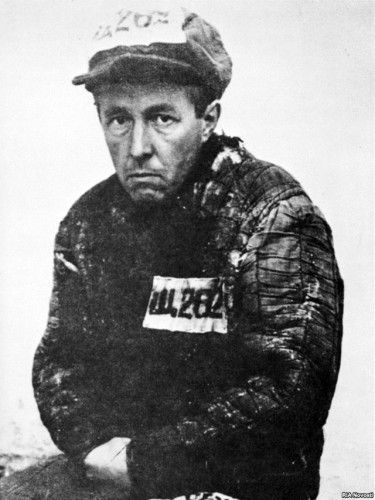 Image of Aleksandr Solzhenitsyn (1918-2008),  as a Gulag prisoner