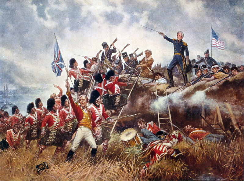 Due to slow communication of the time, the Battle of New Orleans, which is depicted in this painting by Edward Percy Moran (1910), was fought AFTER a peace treaty had already signed. 