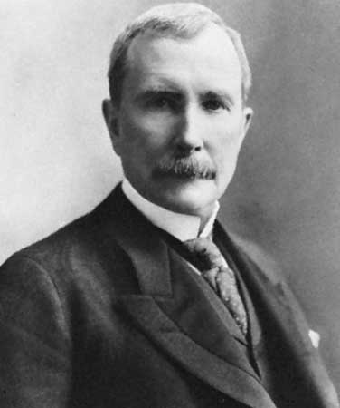 John D. Rockefeller (1839-1937) American businessman and philanthropist.